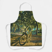道路のサイクリストの贈り物 エプロン (正面)