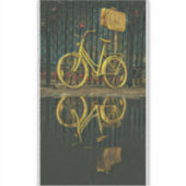 道路のサイクリストの贈り物 シール (正面)