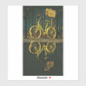 道路のサイクリストの贈り物 シール (シート)