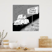 道路のシンボルや象徴点字 ポスター (キッチン)