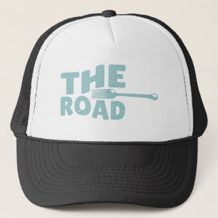 道路のフォークタイポグラフィ キャップ