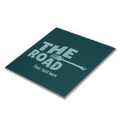 道路のフォークタイポグラフィ タイル (側面)