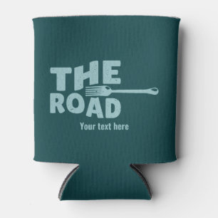 道路のフォークタイポグラフィ 缶クーラー