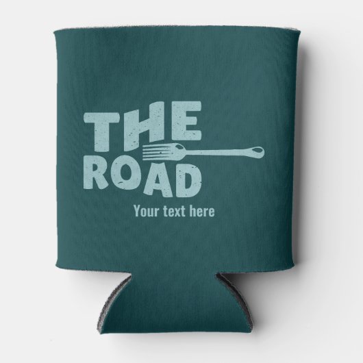 道路のフォークタイポグラフィ 缶クーラー (正面)
