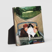 道路のフォーク フォトプラーク (正面)