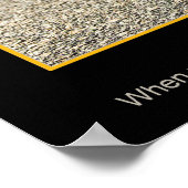 道路のポスターのフォーク ポスター (角)