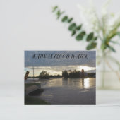 道路のポストカードの上のカンザス洪水 ポストカード (スタンド正面)