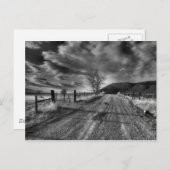 道路のポストカードの最後 ポストカード (正面/裏面)