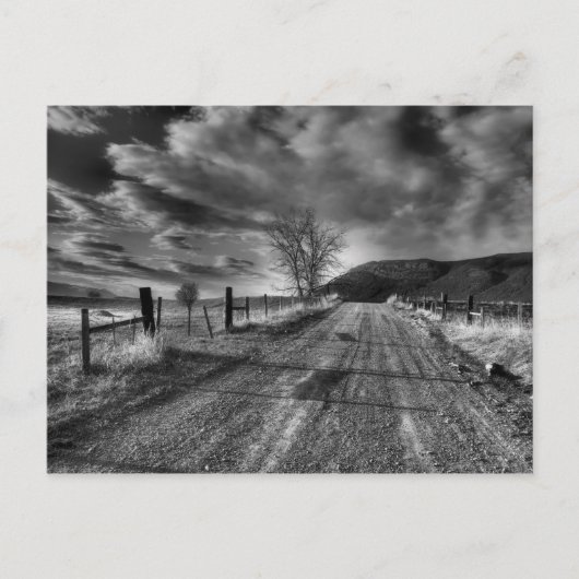 道路のポストカードの最後 ポストカード (正面)