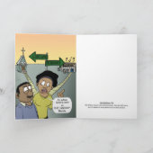 道路の分岐点 カード (内部)