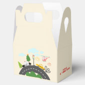 道路の少年の誕生日に車や車 フェイバーボックス (オープン)