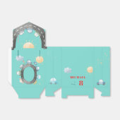 道路の少年の誕生日に車や車 フェイバーボックス (折り畳みなし)