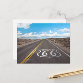 道路の旅行ルート66はがき ポストカード