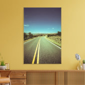 道路の景色の写真 キャンバスプリント (インサイチュ (リビング))