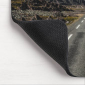 道路の景色の写真 マウスパッド (コーナー)