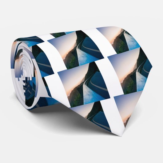 道路の曲線 ネクタイ (ロール)