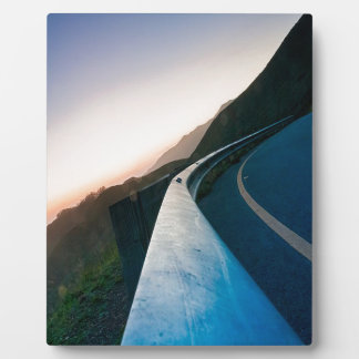 道路の曲線 フォトプラーク