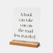 道路の移動が少ないアクリルサイン アクリルサイン (傾斜)