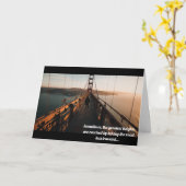 道路の移動が少ない – インスピレーション カード (黄色い花)