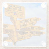 道路の終点 ガラスコースター (裏面)