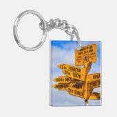 道路の終点 キーホルダー (正面左)