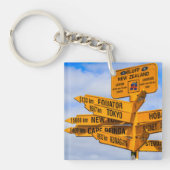 道路の終点 キーホルダー (正面)