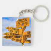 道路の終点 キーホルダー (裏面)