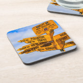 道路の終点 コースター (左側)