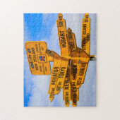 道路の終点 ジグソーパズル (縦)