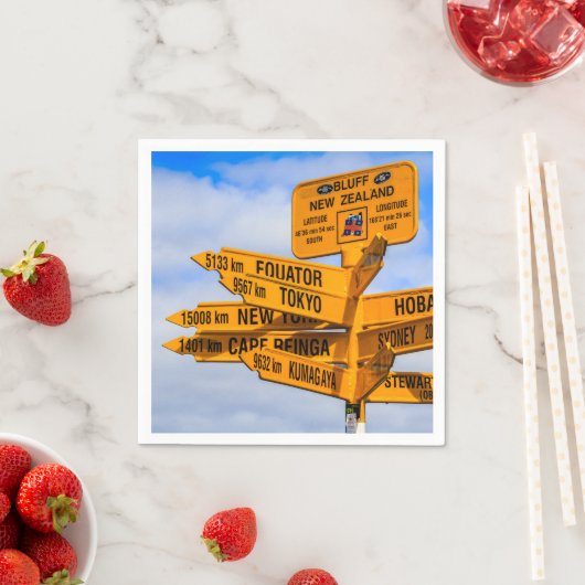 道路の終点 スタンダードカクテルナプキン (インサイチュ)