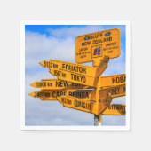 道路の終点 スタンダードカクテルナプキン (正面)