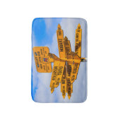 道路の終点 バスマット (正面縦)