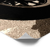 道路の終点 ポスター (角)