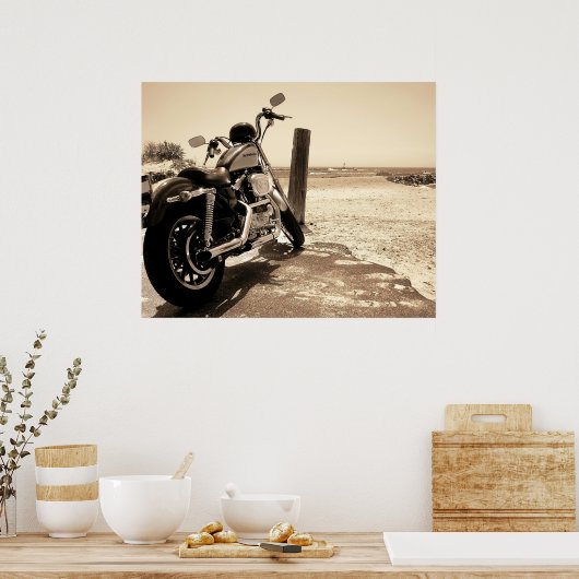 道路の終点 ポスター (キッチン)