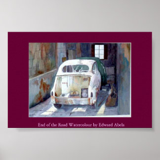 道路の終点 ポスター