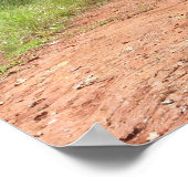 道路の終点 ポスター (角)