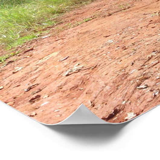 道路の終点 ポスター (角)