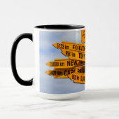 道路の終点 マグカップ (左)