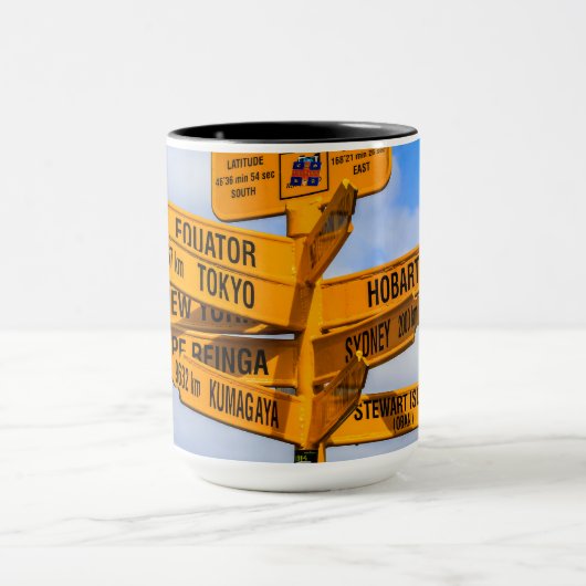道路の終点 マグカップ (中央)