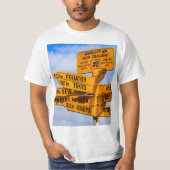 道路の終点 Tシャツ (正面)