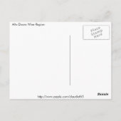 道路はがき ポストカード (裏面)