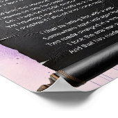 道路は取っていない – ロバート・フロスト ポスター (角)