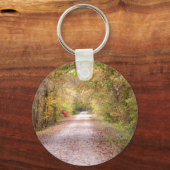 道路は少なく移動した キーホルダー (正面)