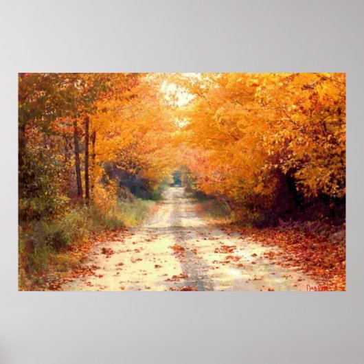 道路は少なく移動した ポスター (正面)