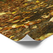 道路は少なく移動した ポスター (角)