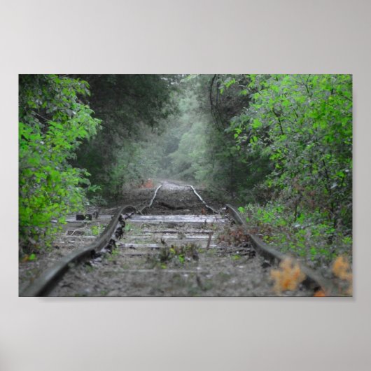 道路は少なく移動した ポスター (正面)