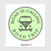 道路は道路旅行を呼び出している シール (シート)