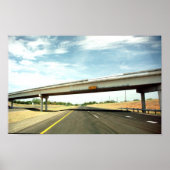 道路を西に ポスター (正面)