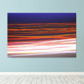 道路を通行する道路の跡 キャンバスプリント (インサイチュ (ウッドフロア))