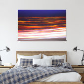 道路を通行する道路の跡 キャンバスプリント (インサイチュ (寝室))